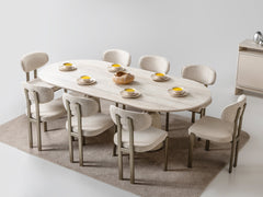 Bern Cream Dining Table - Ornate Home