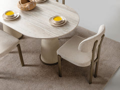 Bern Cream Dining Table - Ornate Home