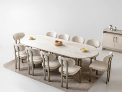 Bern Cream Dining Table - Ornate Home