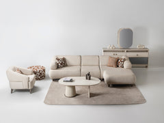 Bern Cream Modular Sectional Sofa - Ornate Home
