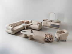 Bern Cream Modular Sectional Sofa - Ornate Home