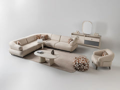Bern Cream Modular Sectional Sofa - Ornate Home