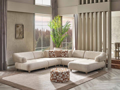 Bern Cream Modular Sectional Sofa - Ornate Home
