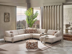 Bern Cream Modular Sectional Sofa - Ornate Home