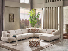Bern Cream Modular Sectional Sofa - Ornate Home