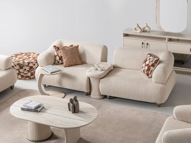 Bern Cream Module Sofa - Ornate Home