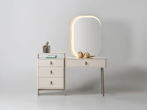 Bern Cream Dresser with Mirror - Ornate Home