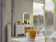 Bern Cream Dresser with Mirror - Ornate Home