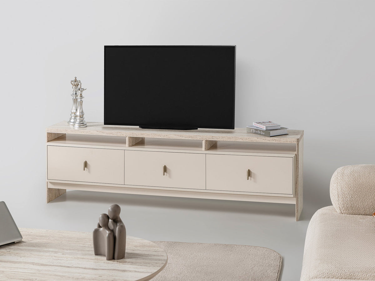Bern Cream Tv Stand - Ornate Home