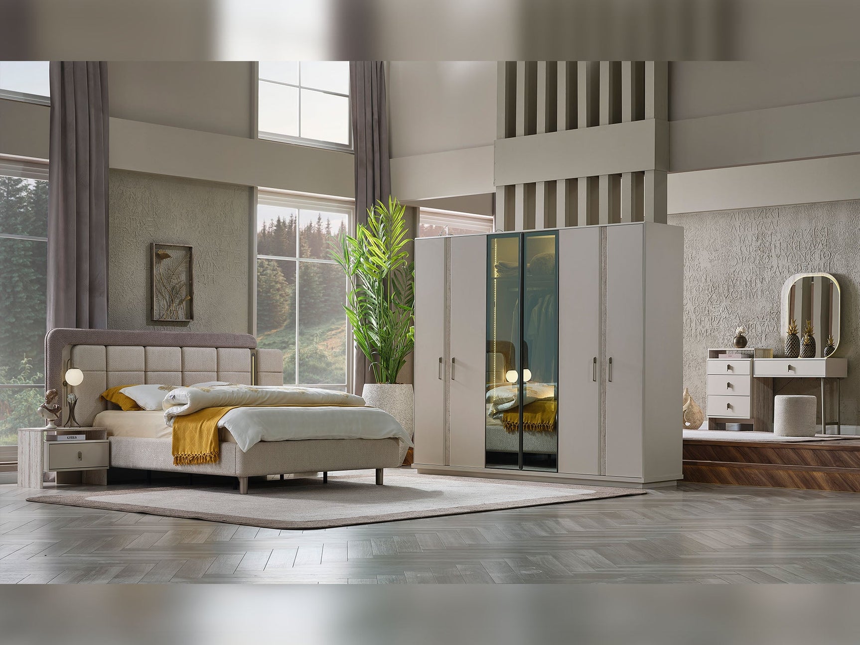 Bern Cream Wardrobe