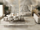 Bern Cream Consol With Mirror