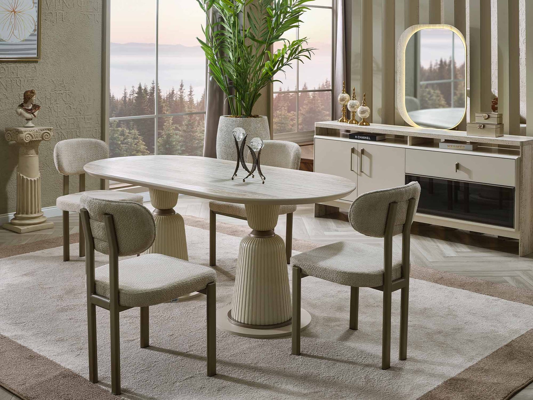 Bern Cream Dining Chair