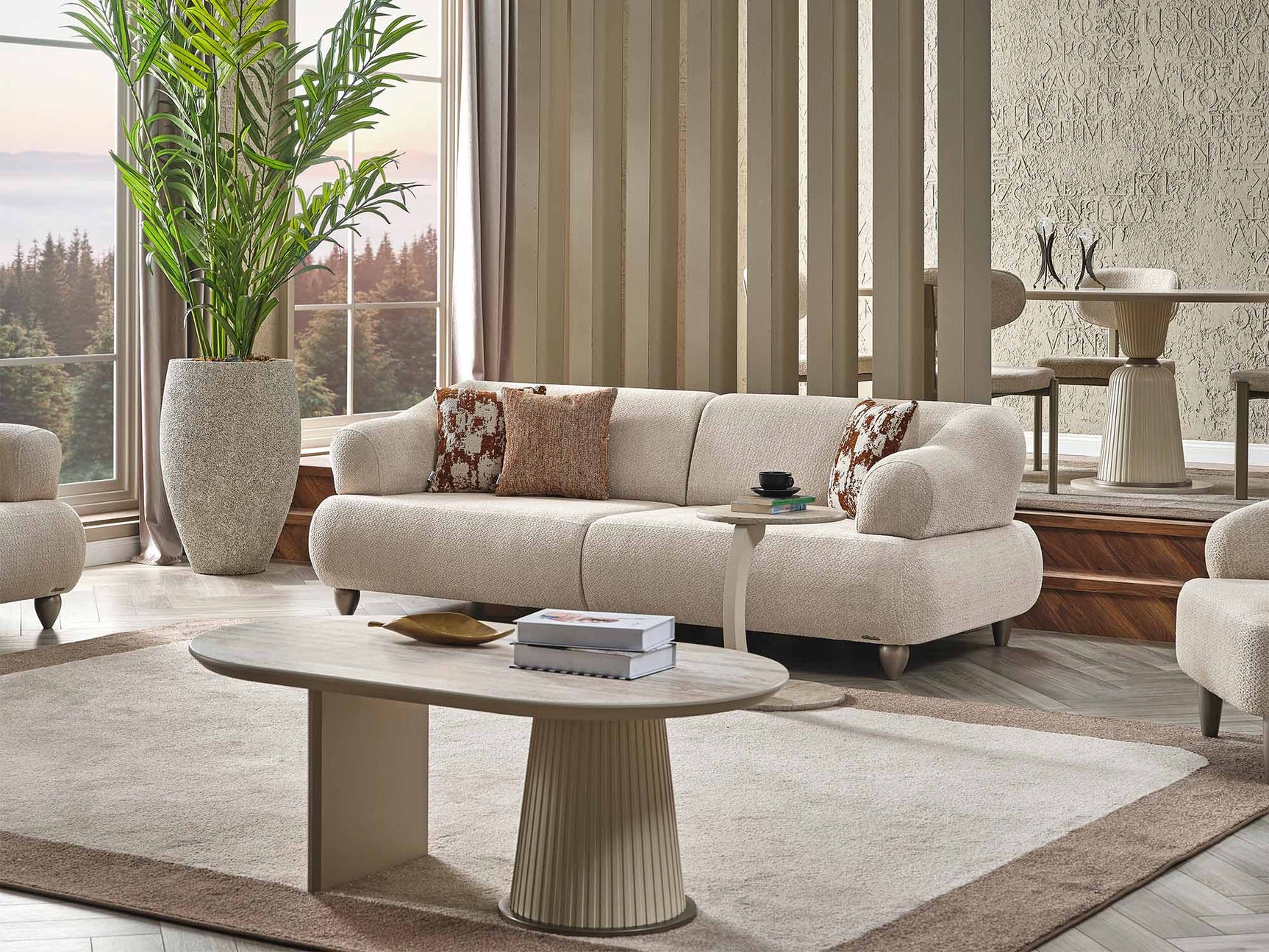 Bern Cream Coffee Table