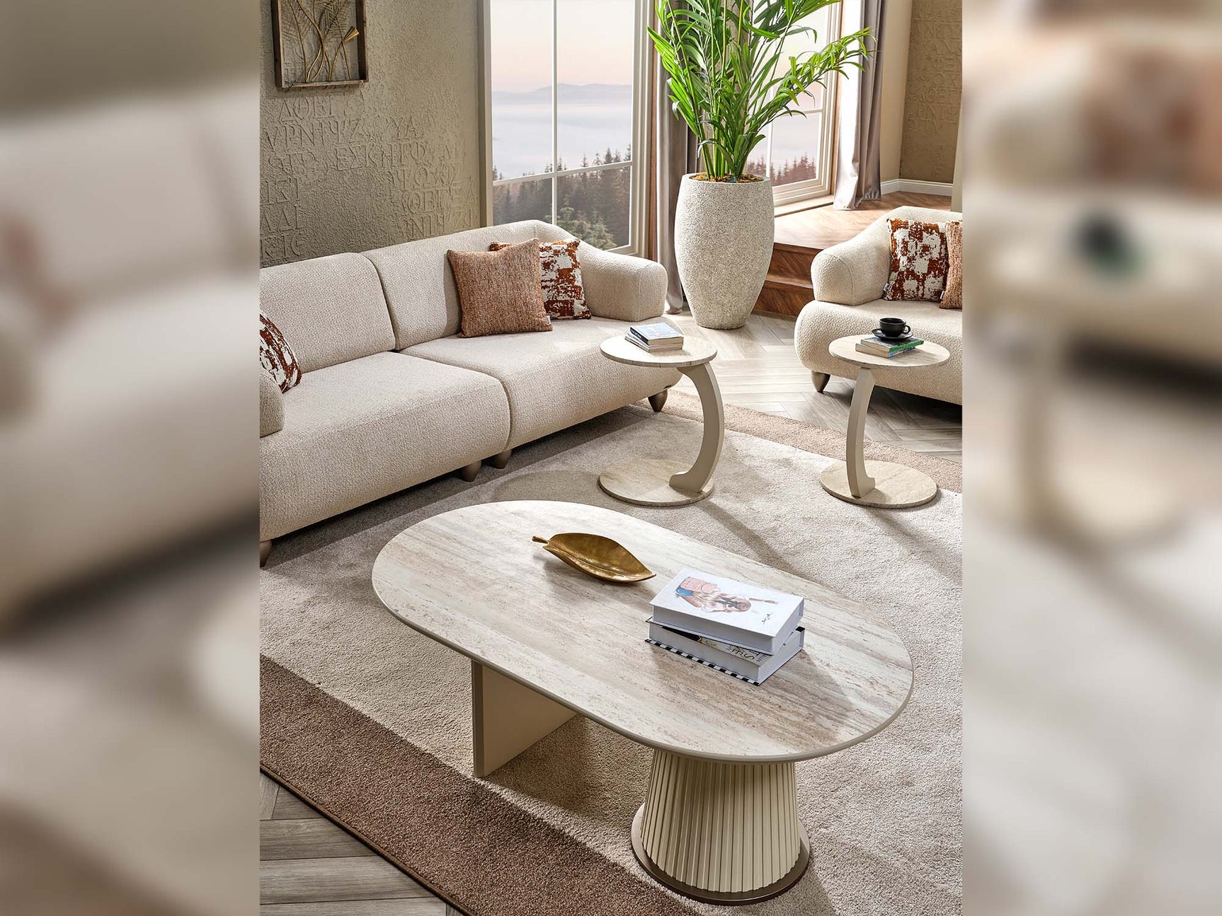 Bern Cream Coffee Table