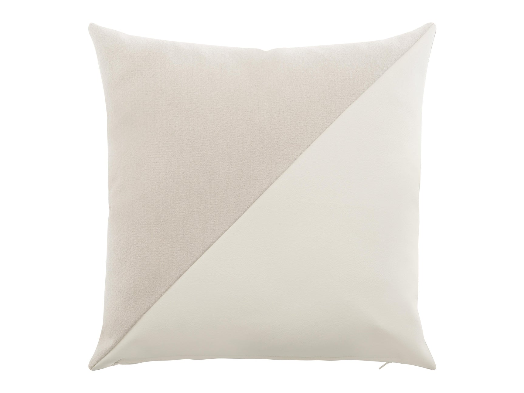 Bernhardt White/Cream Outdoor Throw Pillow – SKU OFP23 (23" x 23") - Ornate Home
