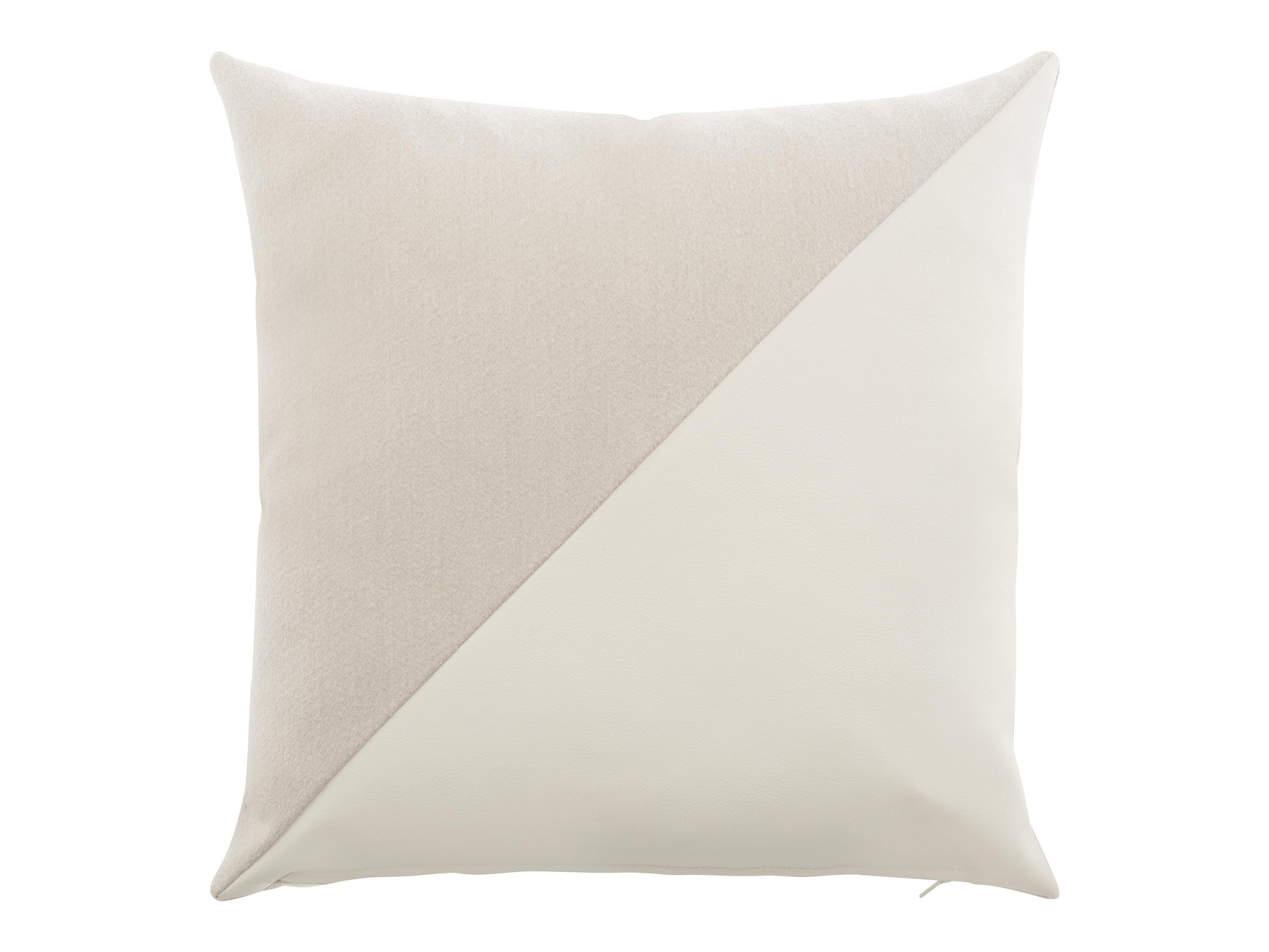 Bernhardt White/Cream Outdoor Throw Pillow – SKU OFP24 (24" x 24") - Ornate Home