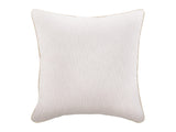 Bernhardt White/Cream Outdoor Throw Pillow – SKU OPW20 (20" x 20") - Ornate Home