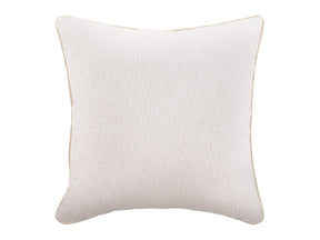 Bernhardt White/Cream Outdoor Throw Pillow – SKU OPW21 (21" x 21") - Ornate Home