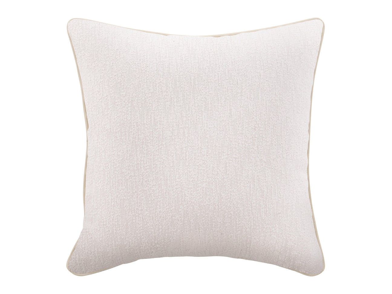 Bernhardt White/Cream Outdoor Throw Pillow – SKU OPW22 (22" x 22") - Ornate Home