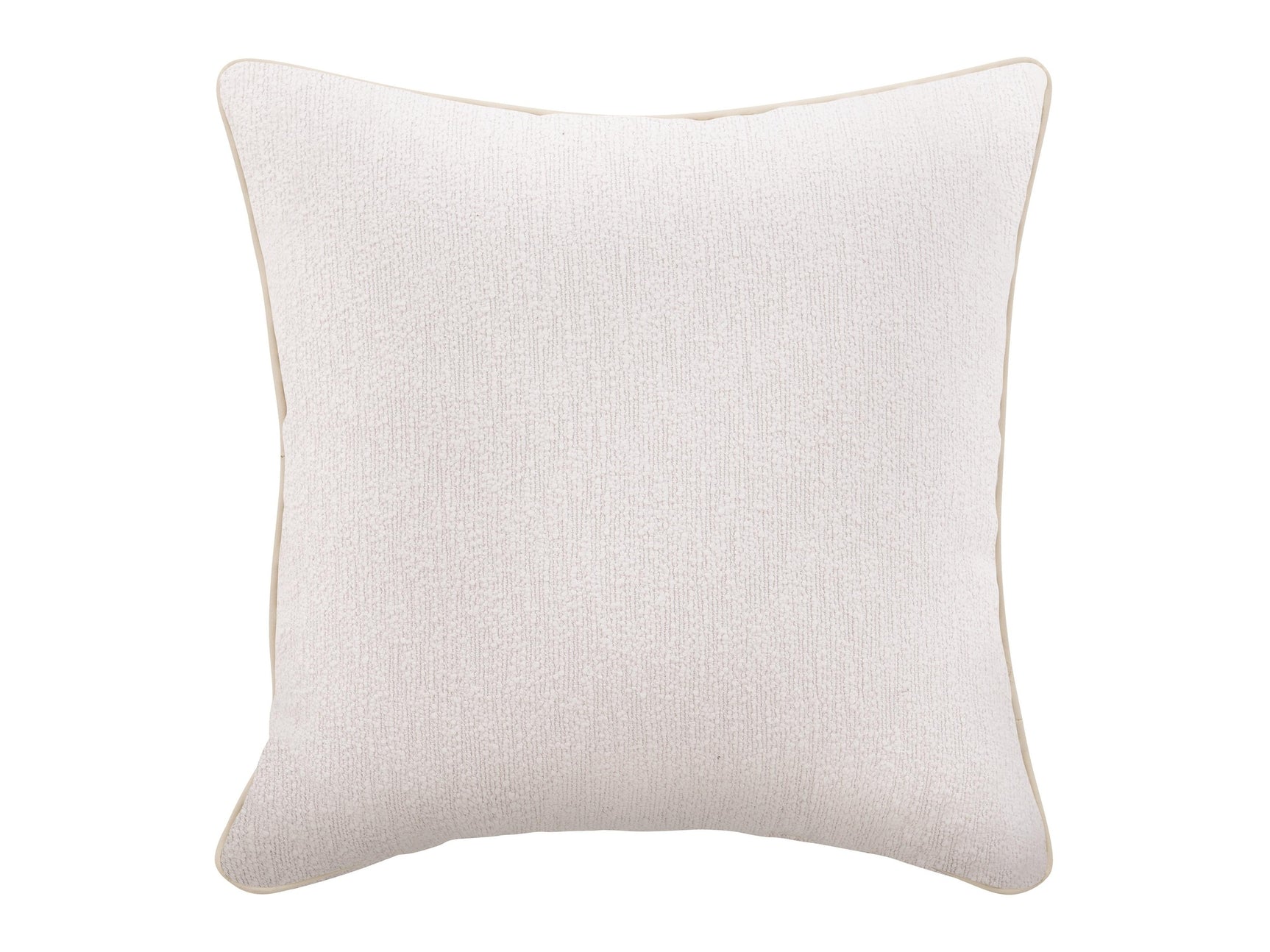 Bernhardt White/Cream Outdoor Throw Pillow – SKU OPW22 (22" x 22") - Ornate Home