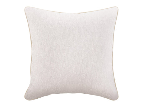 Bernhardt White/Cream Outdoor Throw Pillow – SKU OPW22 (22" x 22") - Ornate Home