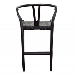 Bernice Antique Black Counter Stool - Ornate Home