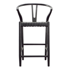 Bernice Antique Black Counter Stool - Ornate Home