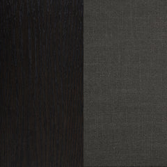 Berning Charcoal Grey Fabric Upholstered Parson Side Chair (Set of 2) - Ornate Home