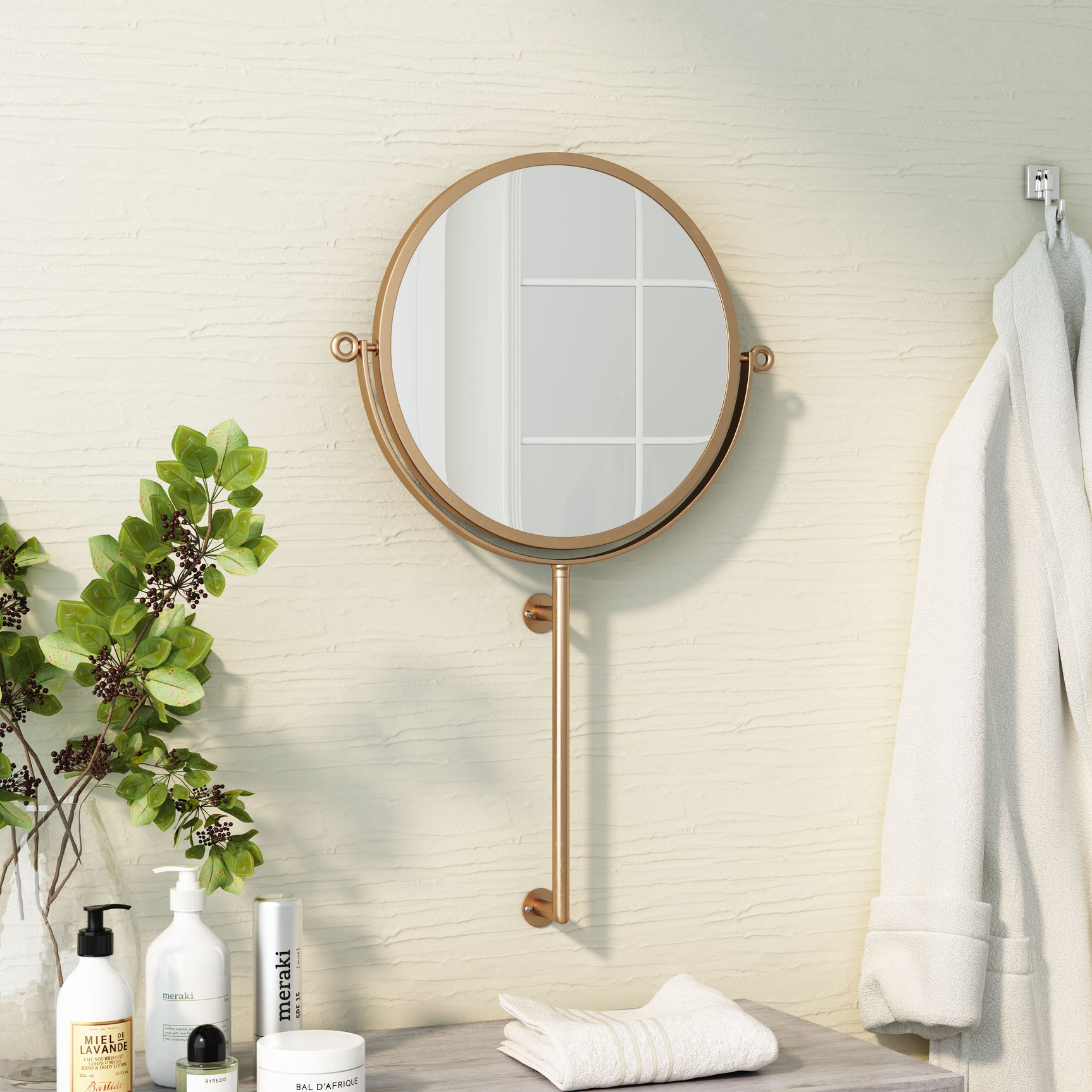 Bernis Brass Mirror