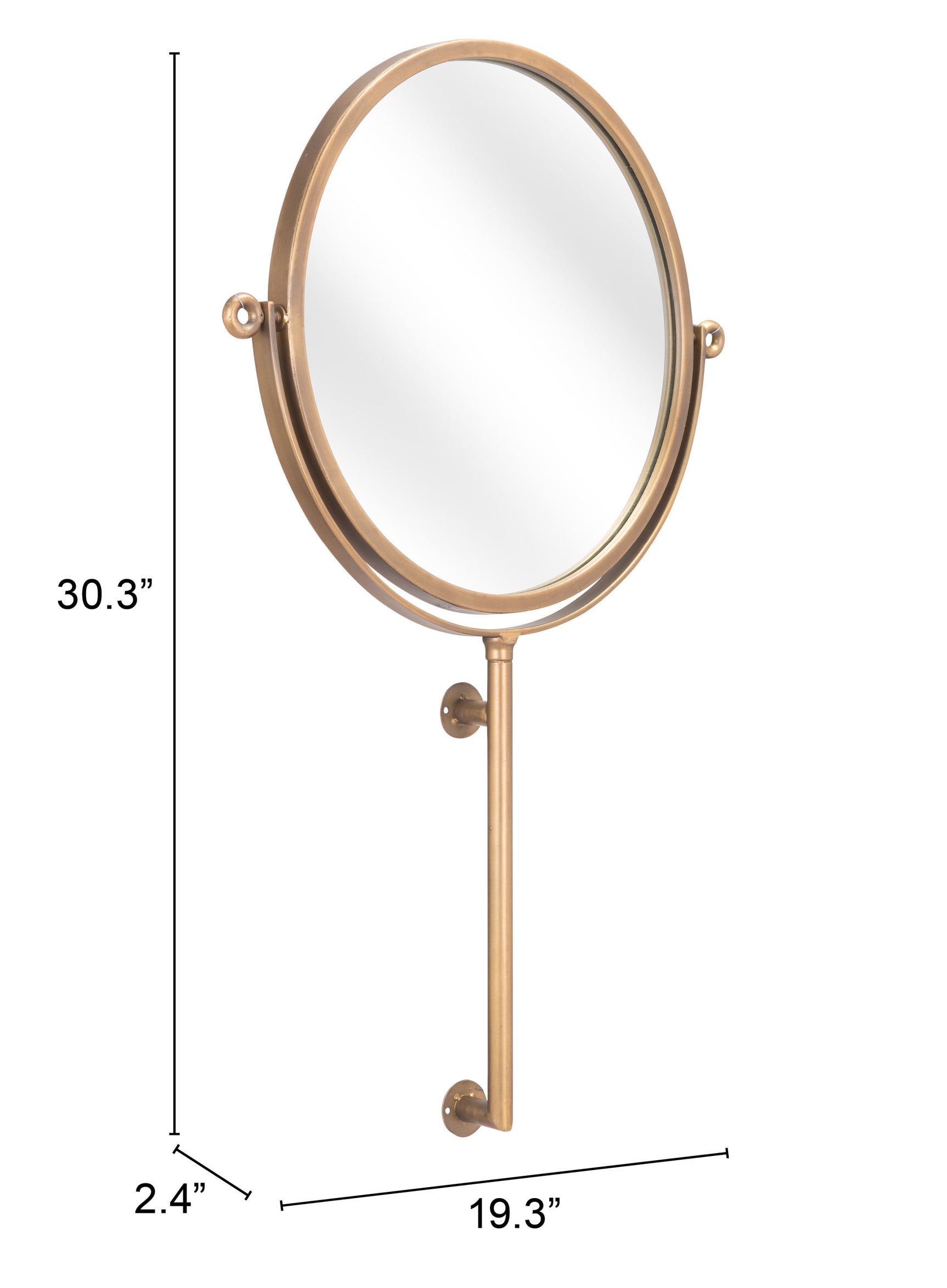Bernis Brass Mirror