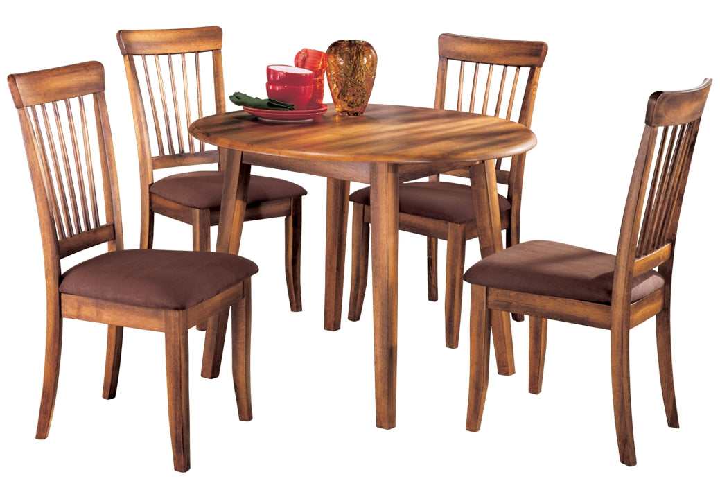 Berringer Rustic Brown Dining Room Set /5 pc - Ornate Home
