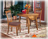 Berringer Rustic Brown Drop Leaf Dining Table (Online Special Price) - Ornate Home