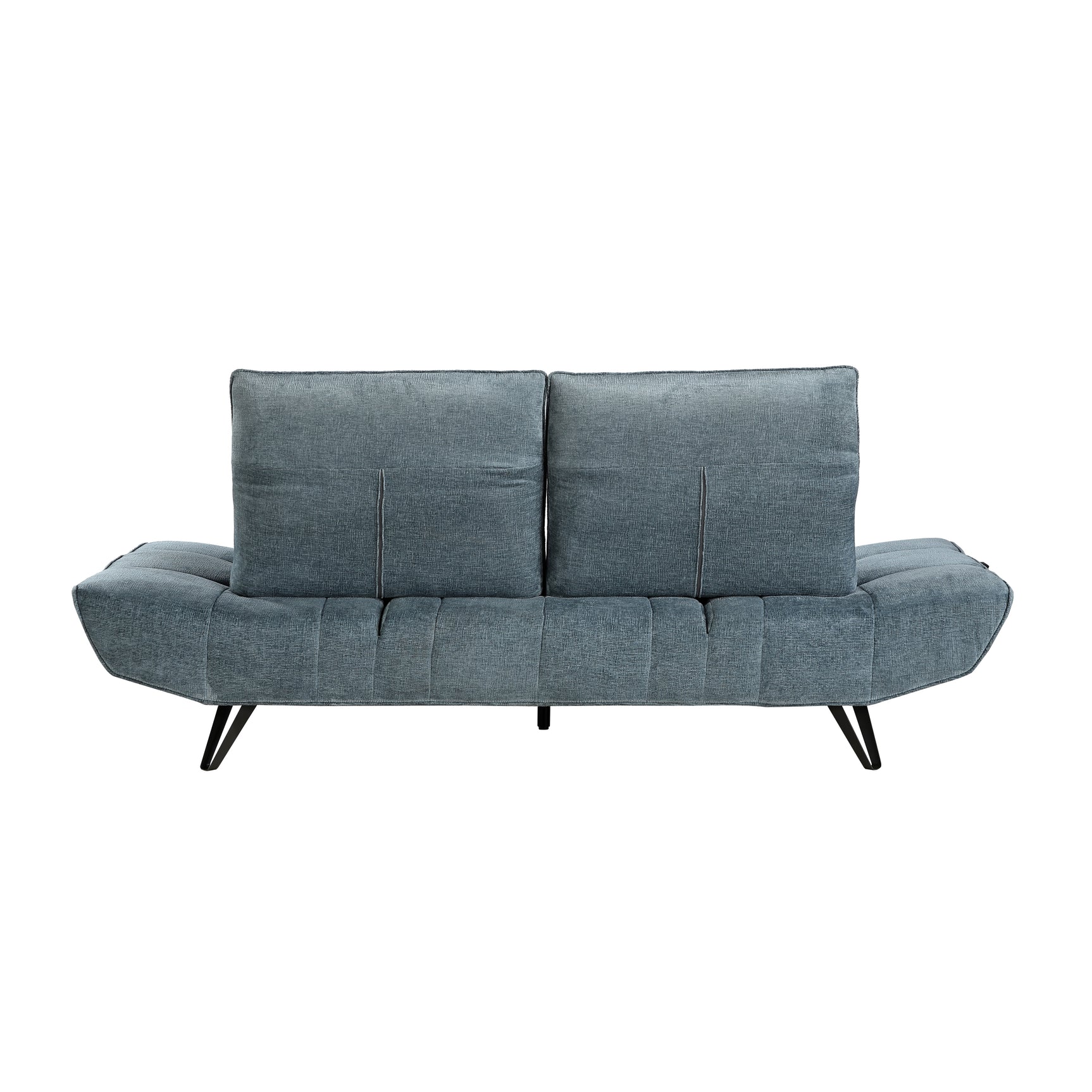 Berta Blue Adjustable Sofa - Ornate Home