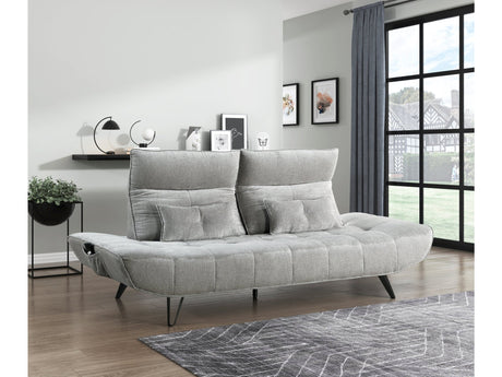 Berta Gray Adjustable Sofa - Ornate Home