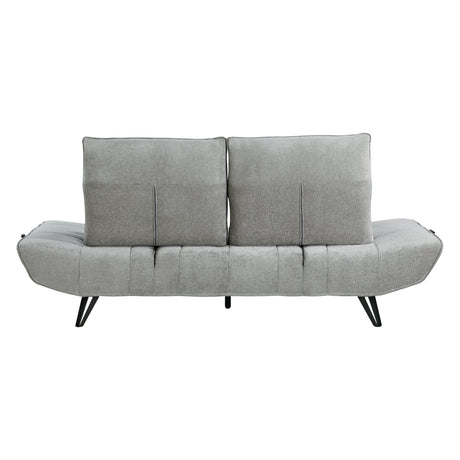 Berta Gray Adjustable Sofa - Ornate Home