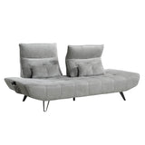 Berta Gray Adjustable Sofa - Ornate Home