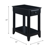 Bertie Black Accent Table - Ornate Home