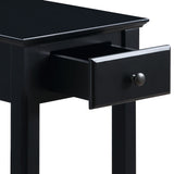 Bertie Black Accent Table - Ornate Home