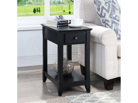 Bertie Black Accent Table - Ornate Home