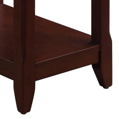 Bertie Espresso Accent Table - Ornate Home