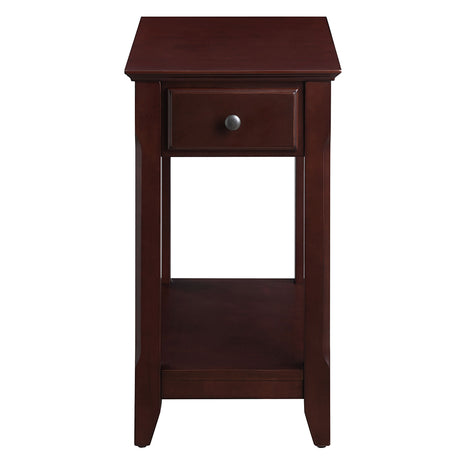 Bertie Espresso Accent Table - Ornate Home