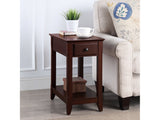 Bertie Espresso Accent Table - Ornate Home