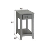 Bertie Gray Accent Table - Ornate Home