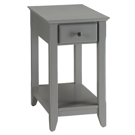 Bertie Gray Accent Table - Ornate Home
