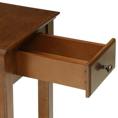 Bertie Walnut Accent Table - Ornate Home
