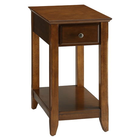 Bertie Walnut Accent Table - Ornate Home