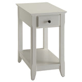 Bertie White Accent Table - Ornate Home