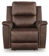 Beryton Espresso Power Recliner (Online Special Price) - Ornate Home