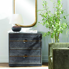 Besos Walnut 4 Drawer Chest - Ornate Home