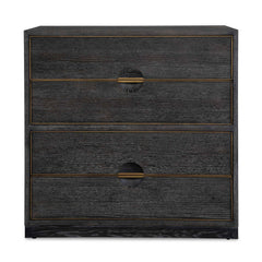 Besos Walnut 4 Drawer Chest - Ornate Home